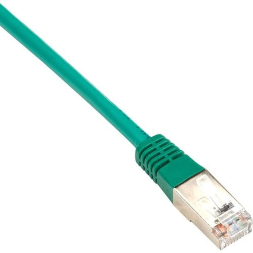 Black Box Cat6 250-MHz Shielded, Stranded Cable SSTP (PIMF), PVC, Green, 20-ft. (6.0-m)