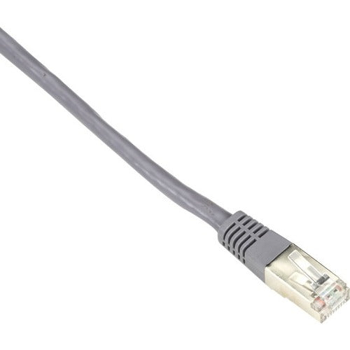 Black Box CAT6 250-MHz Shielded, Stranded Cable SSTP (PIMF), PVC, Gray, 15-ft. (4.5-m)