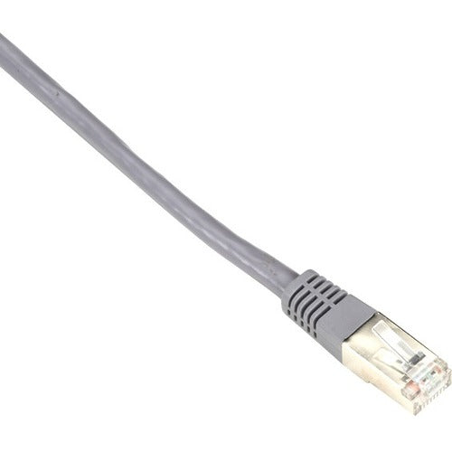 Black Box Cat6 250-MHz Shielded, Stranded Cable SSTP (PIMF), PVC, Gray, 25-ft. (7.6-m)