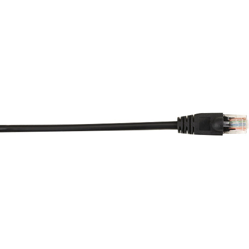 Black Box CAT6 Value Line Patch Cable, Stranded, Black, 1-ft. (0.3-m), 25-Pack