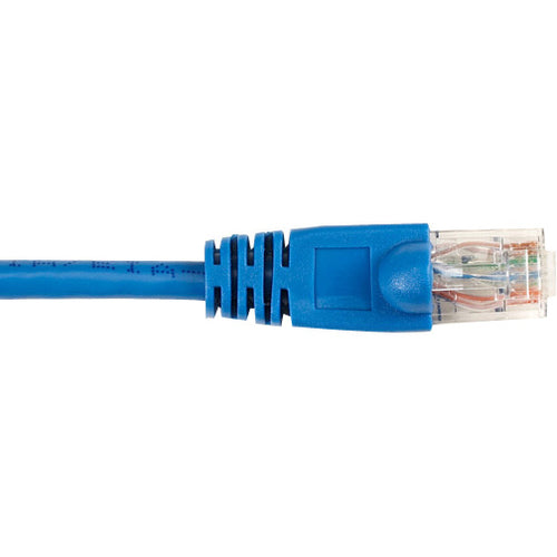 Black Box CAT6 Value Line Patch Cable, Stranded, Blue, 4-ft. (1.2-m), 25-Pack