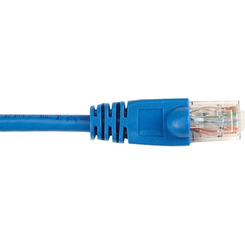 Black Box CAT6 Value Line Patch Cable, Stranded, Blue, 7-ft. (2.1-m), 10-Pack