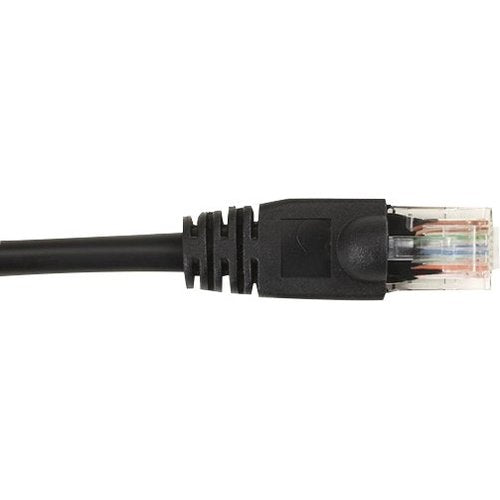 Black Box CAT6 Value Line Patch Cable, Stranded, Black, 10-ft. (3.0-m), 10-Pack