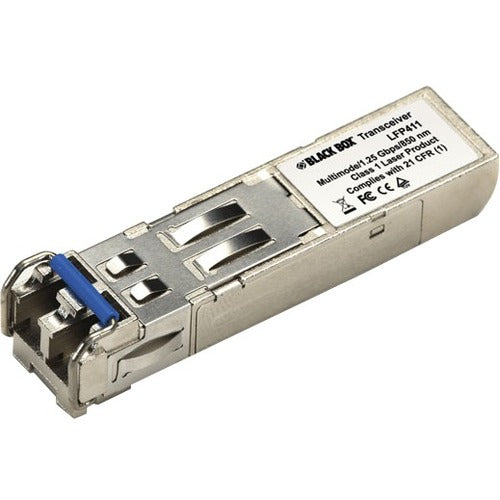 Black Box SFP, 1250-Mbps Fiber with Extended Diagnostics, 850-nm Multimode, LC, 550 m