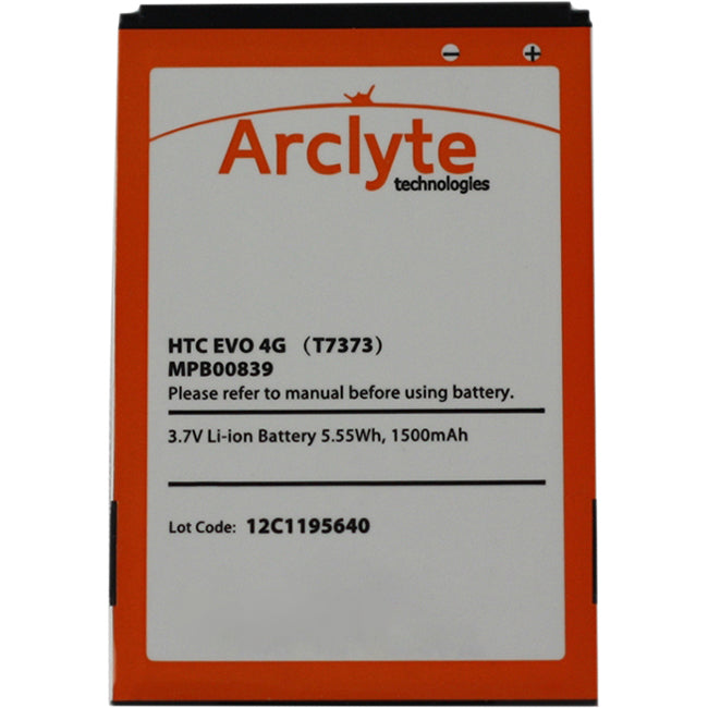 Arclyte HTC Batt Cedar 100; Evo 4G; Evo 4G Shift