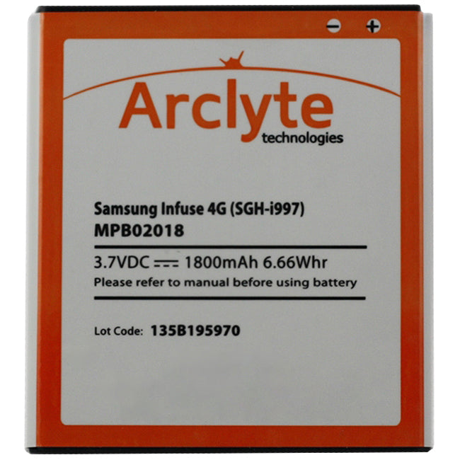Arclyte Samsung Batt Infuse 4G; Infuse SGH-I997