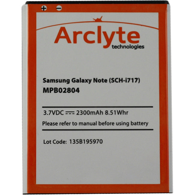 Arclyte Samsung Batt Galaxy Note; Galaxy Note