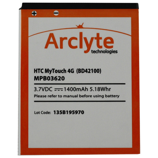 Arclyte HTC Batt Droid Thunderbolt; Incredible