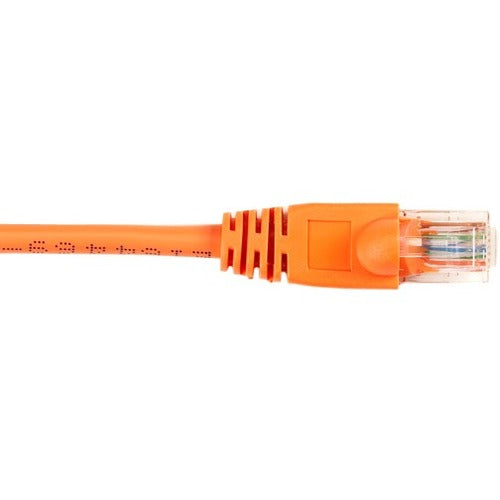 Black Box CAT6 Value Line Patch Cable, Stranded, Orange, 6-ft. (1.8-m)