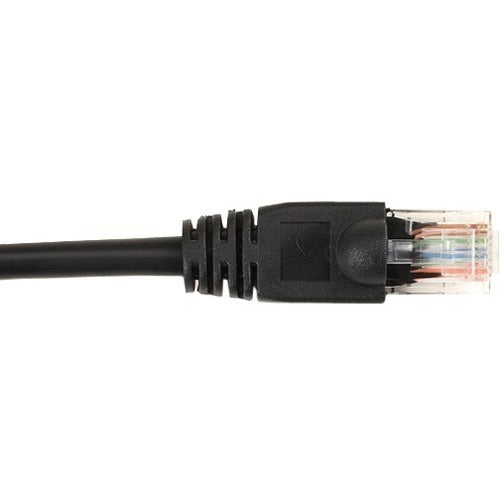 Black Box CAT6 Value Line Patch Cable, Stranded, Black, 4-ft. (1.2-m)