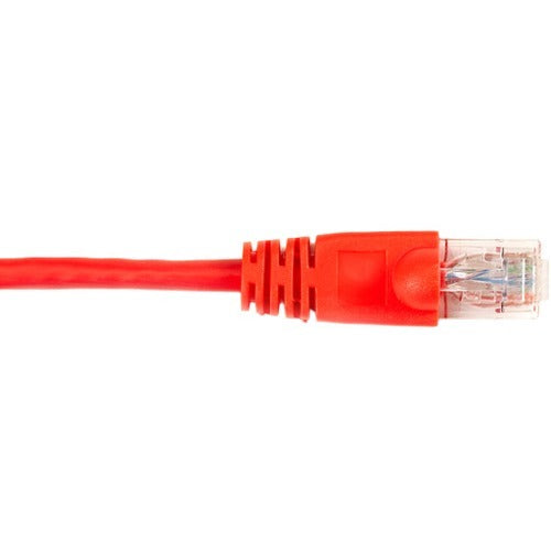 Black Box CAT6 Value Line Patch Cable, Stranded, Red, 6-ft. (1.8-m)