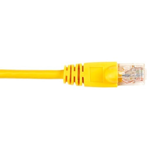Black Box CAT6 Value Line Patch Cable, Stranded, Yellow, 6-ft. (1.8-m)