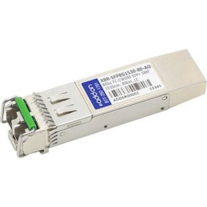 AddOn Brocade Compatible TAA Compliant 8Gbs Fibre Channel CWDM SFP+ Transceiver (SMF, 1530nm, 80km, LC)