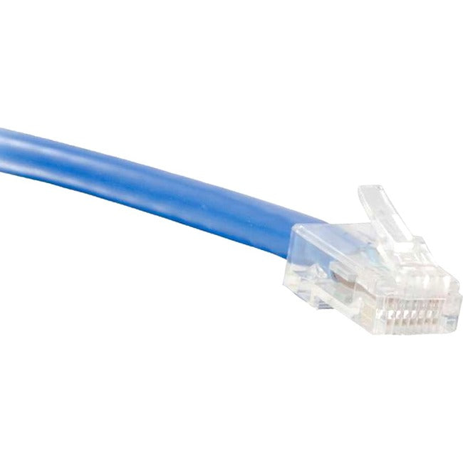 ENET Cat5e Blue 14 Foot Non-Booted (No Boot) (UTP) High-Quality Network Patch Cable RJ45 to RJ45 - 14Ft