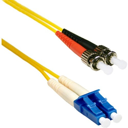 ENET 4M ST/LC Duplex Single-mode 9/125 OS1 or Better Yellow Fiber Patch Cable 4 meter ST-LC Individually Tested