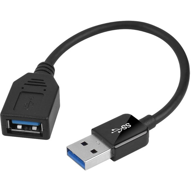 SIIG USB 3.0 A/M to A/F Extension Cable - 0.2M