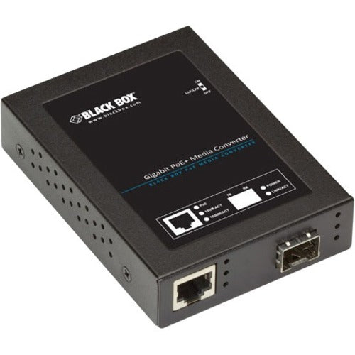 Black Box Gigabit PoE+ PSE Media Converter