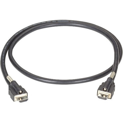 Black Box Locking HDMI to Locking HDMI Cable, 5-m (16.4-ft.)