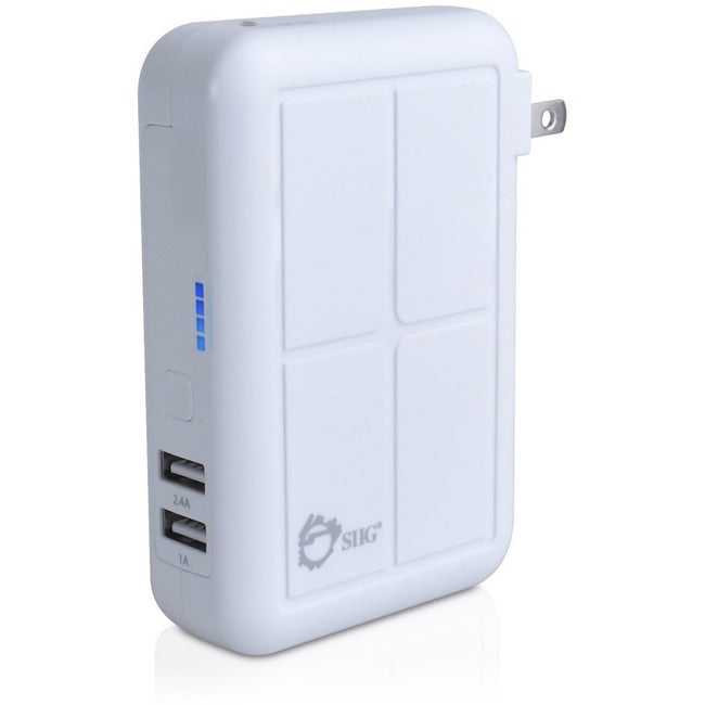 SIIG 3-in1 Power Bank Charger - White