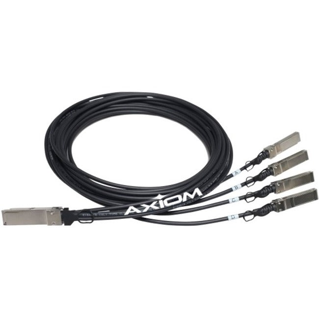 Axiom QSFP+ to 4 SFP+ Passive Twinax Cable 2m