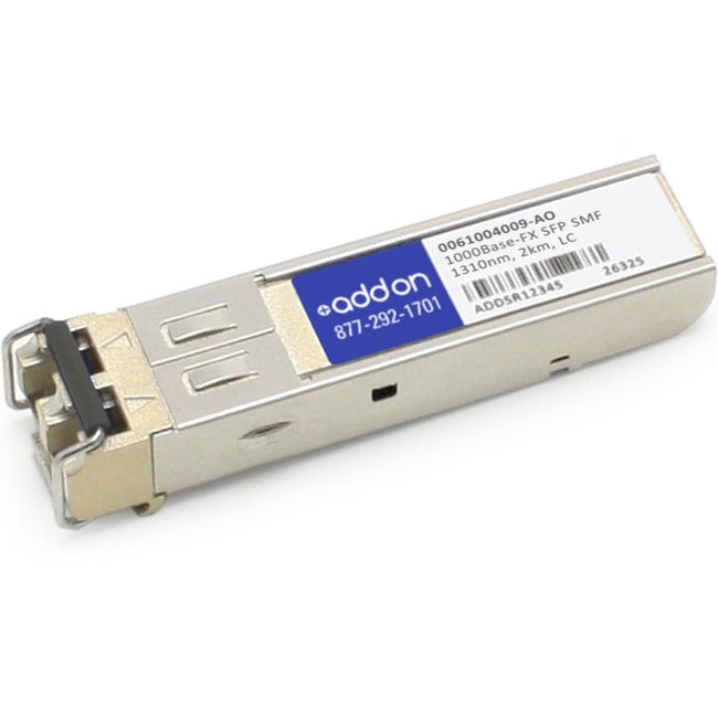 AddOn ADVA 0061004009 Compatible TAA Compliant 1000Base-FX SFP Transceiver (SMF, 1310nm, 2km, LC)
