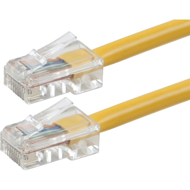Monoprice ZEROboot Series Cat6 24AWG UTP Ethernet Network Patch Cable, 10ft Yellow