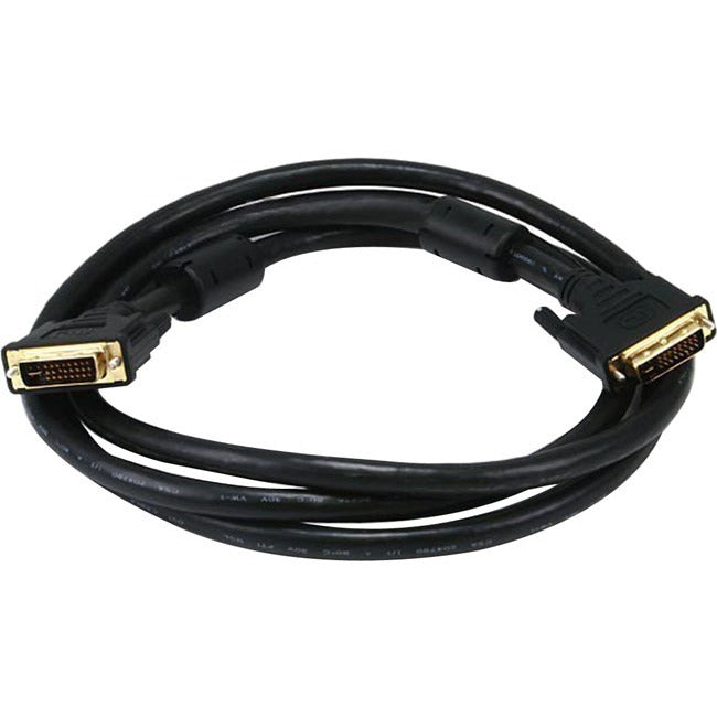 Monoprice 6ft 28AWG Dual Link DVI-I Cable - Black