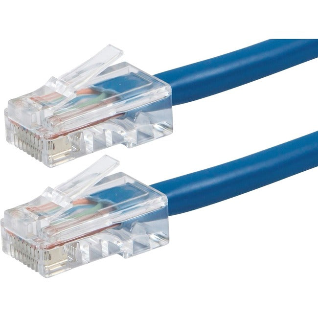 Monoprice ZEROboot Series Cat5e 24AWG UTP Ethernet Network Patch Cable, 100ft BLUE