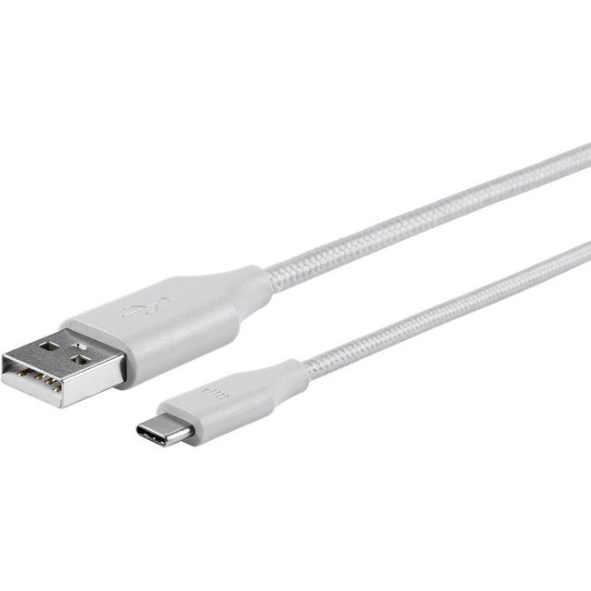 Monoprice Palette Series 2.0 USB-C to USB A, 3ft White