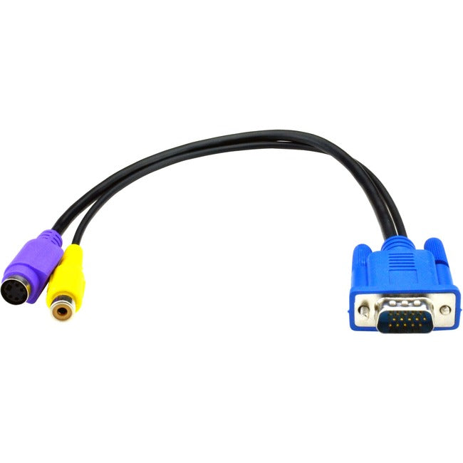 Black Box VGA to Composite and S-Video Adapter Cable - 32 cm