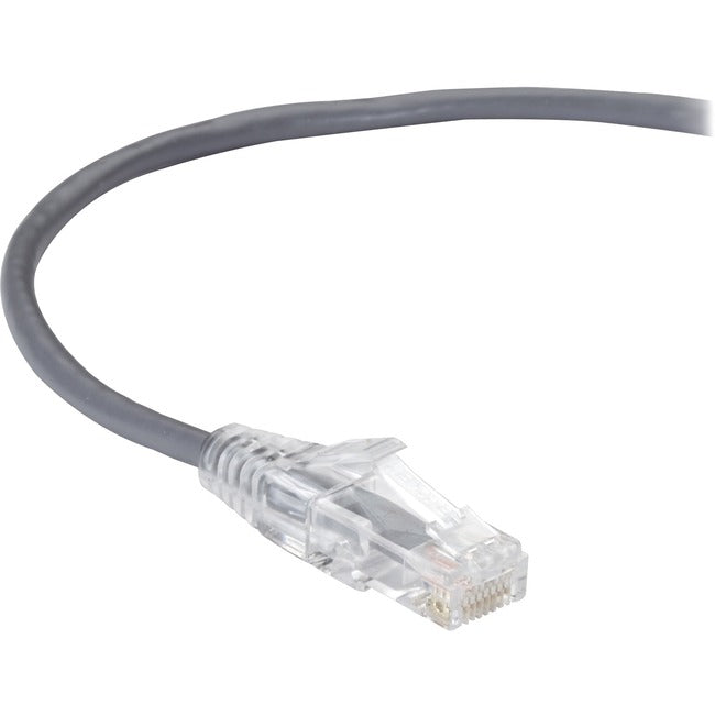 Black Box CAT6A UTP Slim-Net Patch Cable, 28AWG, 500-MHz, PVC