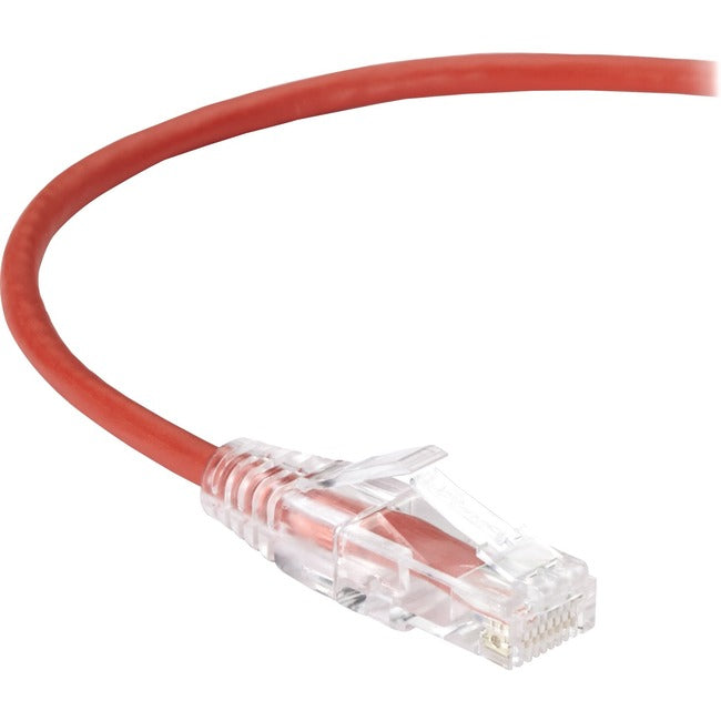 Black Box CAT6A UTP Slim-Net Patch Cable, 28AWG, 500-MHz, PVC