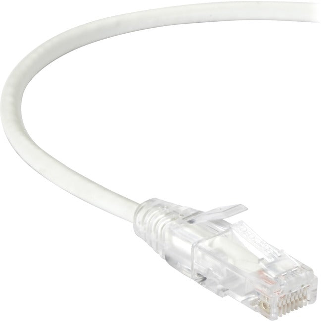 Black Box CAT6A UTP Slim-Net Patch Cable, 28AWG, 500-MHz, PVC