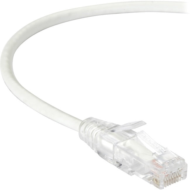 Black Box CAT6A UTP Slim-Net Patch Cable, 28AWG, 500-MHz, PVC