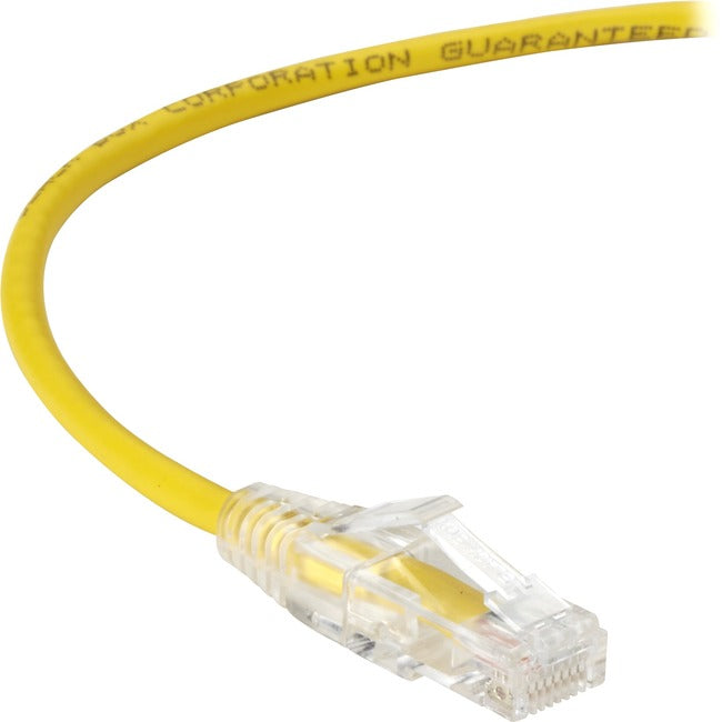 Black Box CAT6A UTP Slim-Net Patch Cable, 28AWG, 500-MHz, PVC