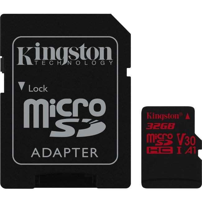 Kingston Canvas React 32 GB Class 10/UHS-I (U3) microSDHC