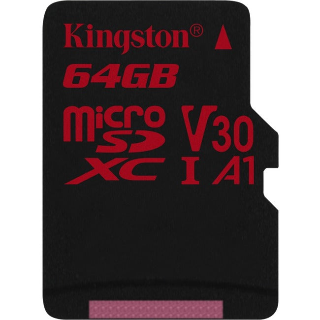 Kingston Canvas React 64 GB Class 10/UHS-I (U3) microSDXC