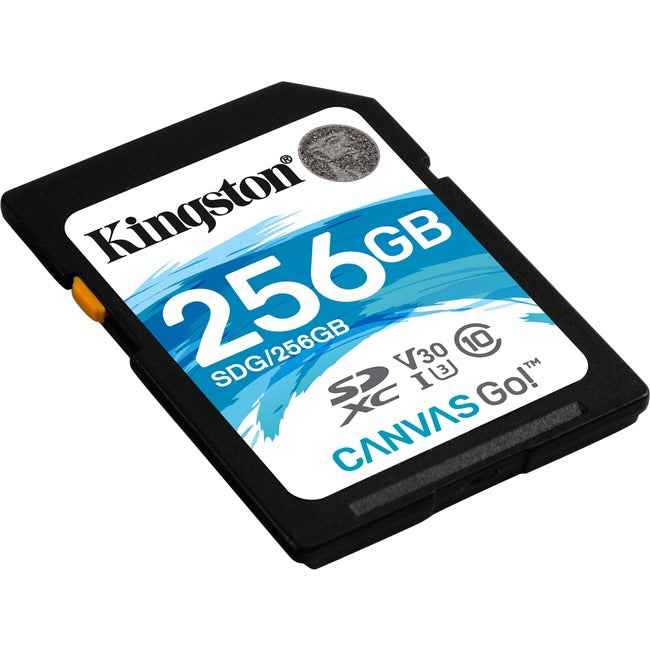 Kingston Canvas Go! 256 GB Class 10/UHS-I (U3) SDXC