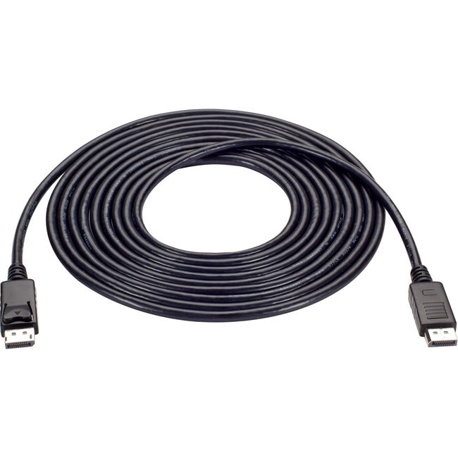 Black Box DisplayPort 1.2 Cable with Latches - Male/Male, 4K @ 60Hz, 10-ft
