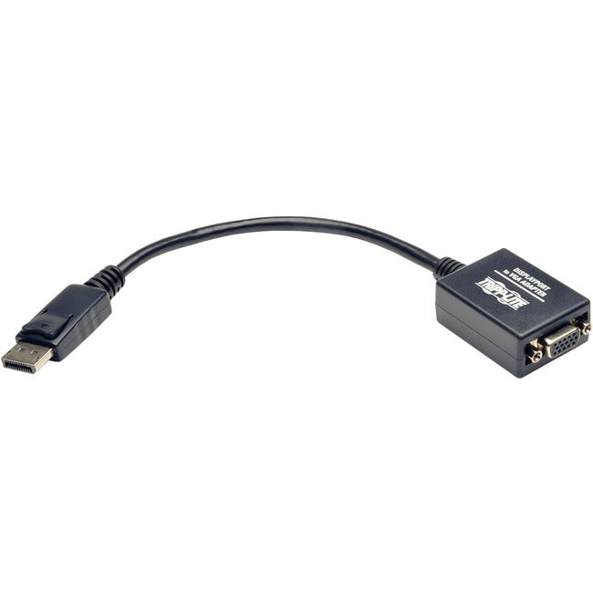 Tripp Lite Displayport to VGA Adapter Converter Active M/F 6in 50 Pack