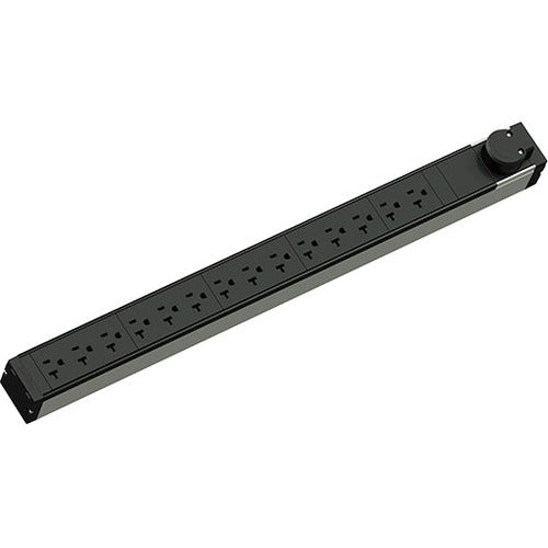 Legrand Rack PDU, Basic, 1U, 12A, 120V, (10) 5-20R, 5-15P Cord