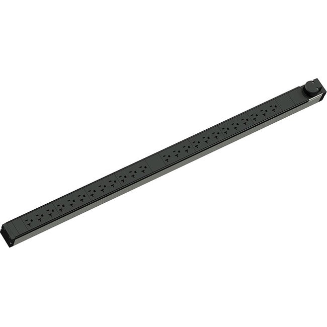 Legrand Rack PDU, Basic, 1U, 24A, 120V, (10) 5-20R, L5-30P Cord