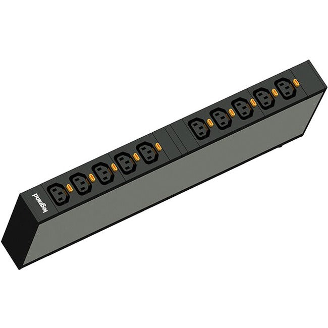 Legrand Rack PDU, Basic, ZeroU, 16A, 208V, (20) C13 & (4) C19, L6-20P Cord