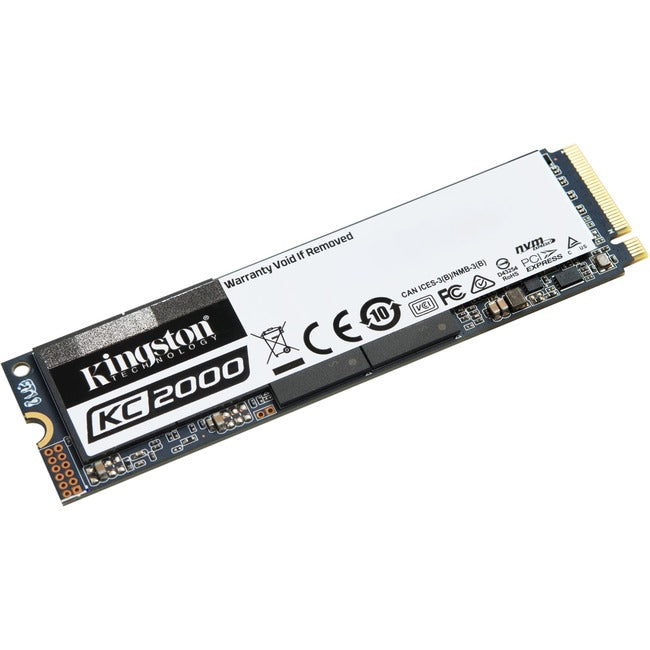Kingston KC2000 250 GB Solid State Drive - M.2 2280 Internal - PCI Express (PCI Express 3.0 x4)