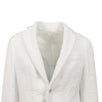 Drop 8 Terry Cotton Two Button Sport Coat Size - White
