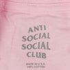 Cotton 'ASSC' Logo Short Sleeve T-Shirt - Pink