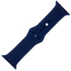Navy Blue Silicone Sports Watch Band 42mm