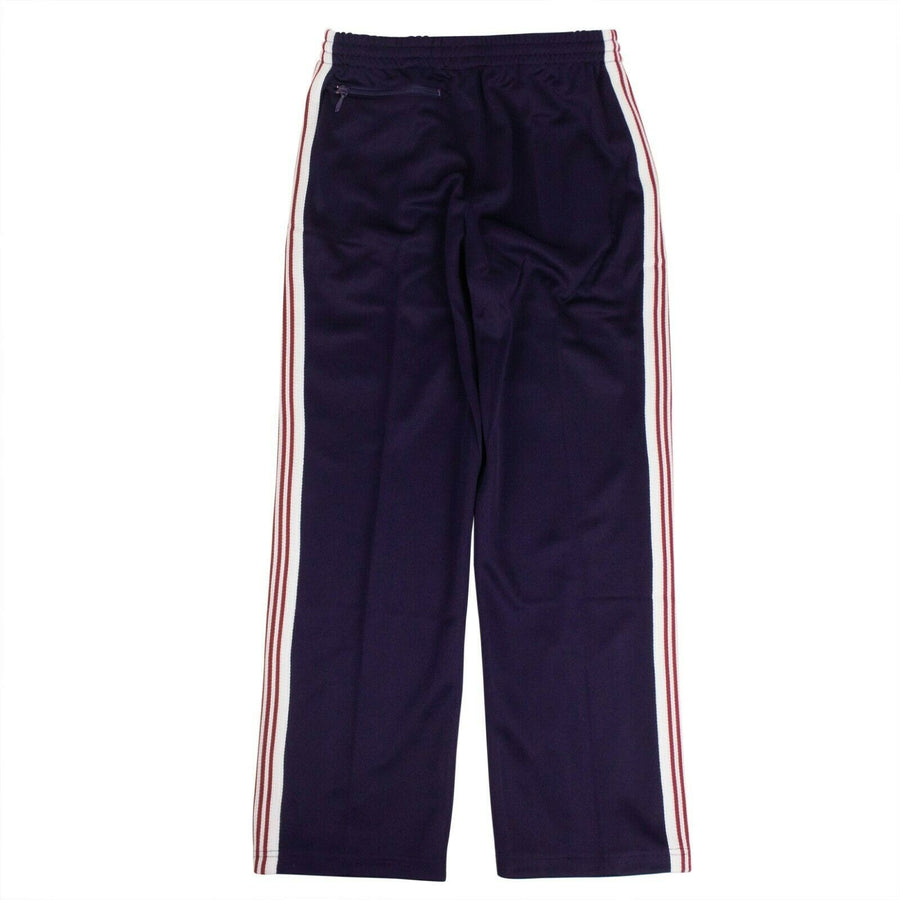 Polyester Side Stripe Track Pants - Purple