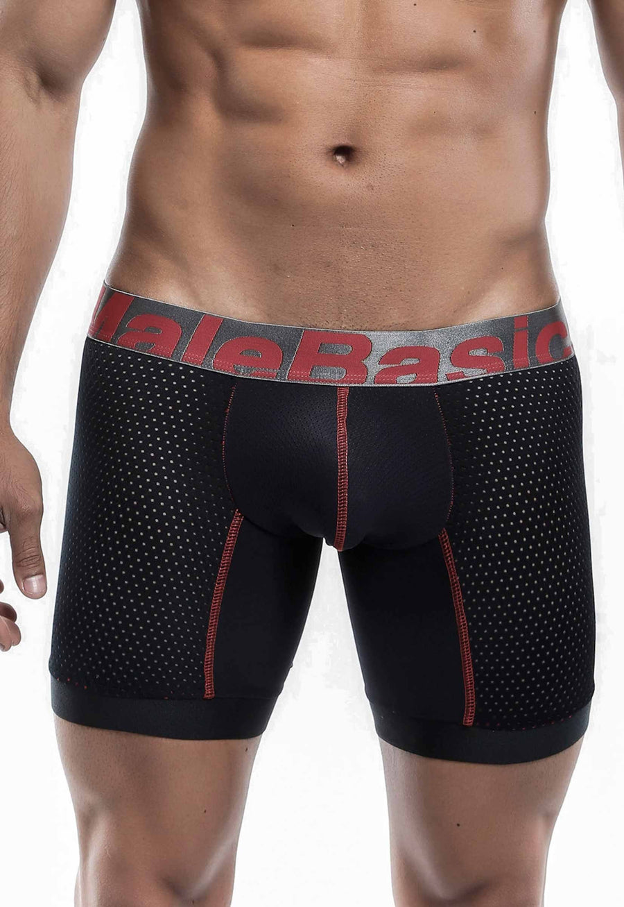 Melabeasics Performance Titanium +Fit  Boxer-X-Large-Black