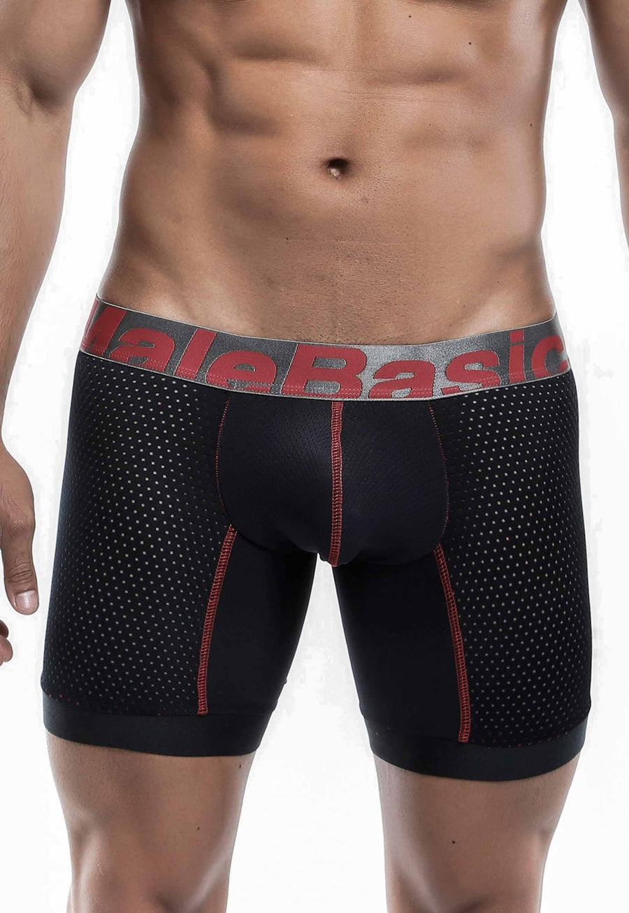 Melabeasics Performance Titanium +Fit  Boxer-X-Large-Black